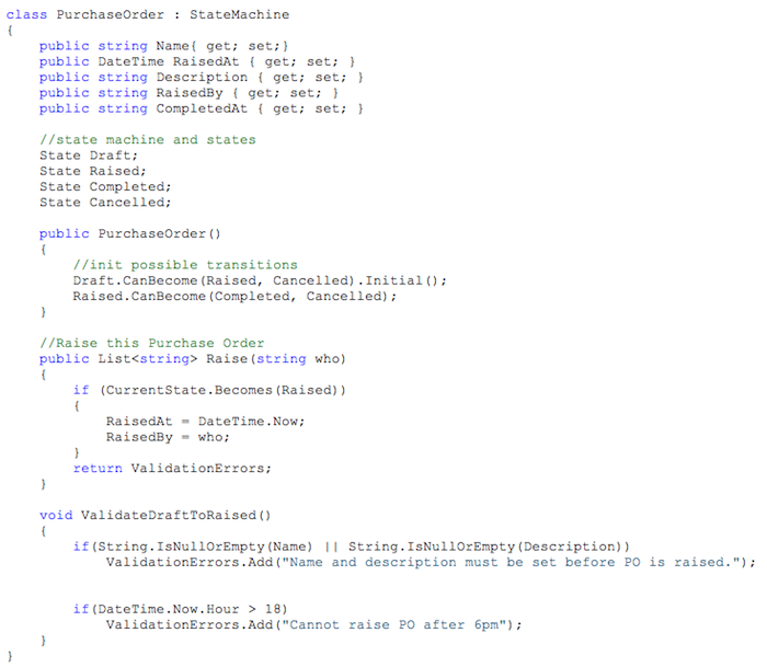 Business Entity Code