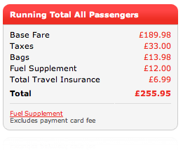 Jet2 adding fuel tax